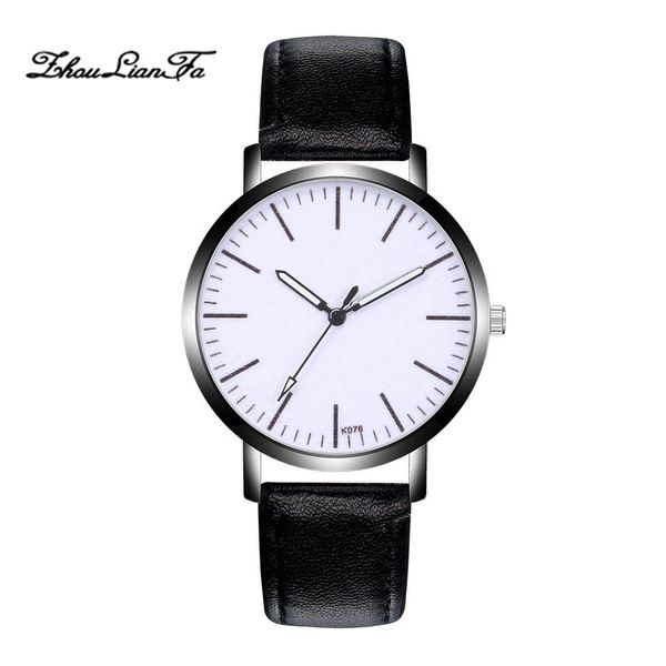 2019 new fashion sports mens watches quartz wrist watches leather white simple design #k076-h, Slivery;brown
2019 new fashion sports mens watches quartz wrist watches leather white simple design #k076-h, Slivery;brown