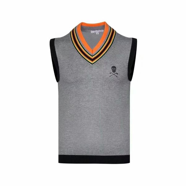new men's skull mark lona waistcoat golf sleeveless sweater golf sport autumn winter knitting shirt keep warm
new men's skull mark lona waistcoat golf sleeveless sweater golf sport autumn winter knitting shirt keep warm