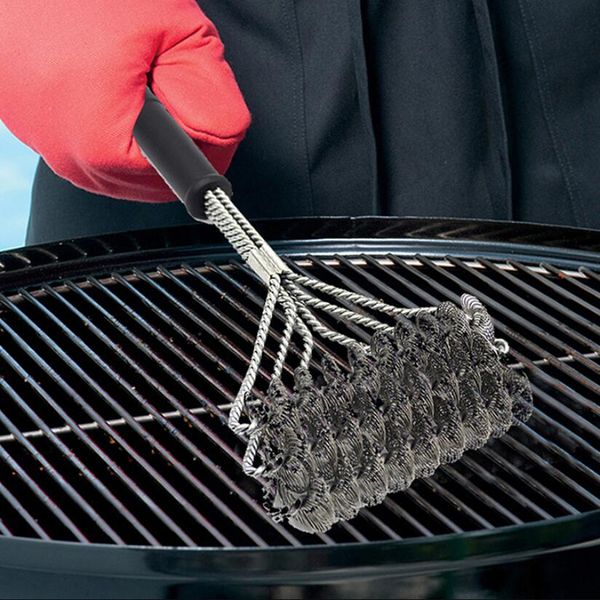 rugged bbq grill brush 18" stainless steel barbecue long handle cleaner durable cooking brushes cleaning tool outdoor gadgets dhl
rugged bbq grill brush 18" stainless steel barbecue long handle cleaner durable cooking brushes cleaning tool outdoor gadgets dhl
