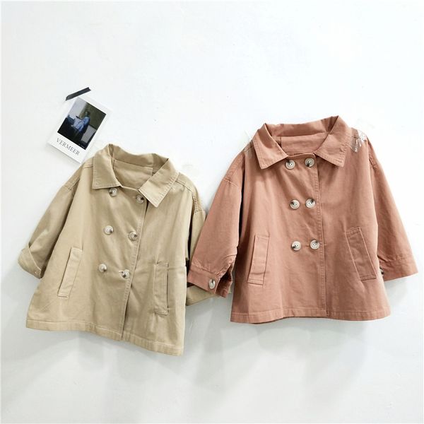 chifuna new double-breasted baby girls windbreaker girls coat kids coats girl clothes fashion coat fall children coats, Blue;gray
chifuna new double-breasted baby girls windbreaker girls coat kids coats girl clothes fashion coat fall children coats, Blue;gray