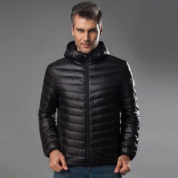 2019 men's hooded jackets light thin duck down filler autumn winter male loose coats plus size 4xl 5xl 6xl for weight:50-145kg, Black;brown
2019 men's hooded jackets light thin duck down filler autumn winter male loose coats plus size 4xl 5xl 6xl for weight:50-145kg, Black;brown