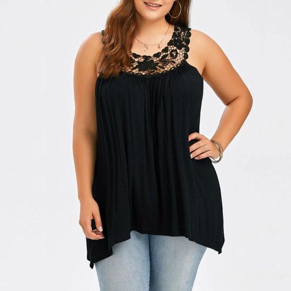 fashion womens lacecasual size xl,3xl plus size blouse color block vest patchwork tank irregular sleeveless tank z0227, White
fashion womens lacecasual size xl,3xl plus size blouse color block vest patchwork tank irregular sleeveless tank z0227, White