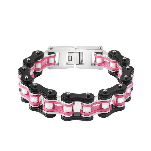 accesories for men women stainless steel bike bracelet punk rock chain bangle biker bicycle motorcycle jewelry fashion bracelets, Black
accesories for men women stainless steel bike bracelet punk rock chain bangle biker bicycle motorcycle jewelry fashion bracelets, Black