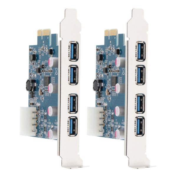 2 pieces pci-express pci-e to usb 3.0 4-port expansion card 5gbps for win xp laptop
2 pieces pci-express pci-e to usb 3.0 4-port expansion card 5gbps for win xp laptop
