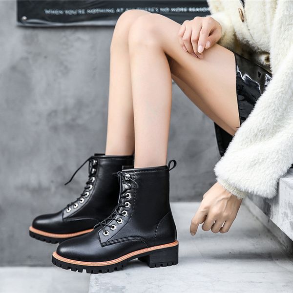 winter boots for women lace up pu leather shoes gladiator fashion snerakers women boots for lady walking shoes l11-65, Black
winter boots for women lace up pu leather shoes gladiator fashion snerakers women boots for lady walking shoes l11-65, Black
