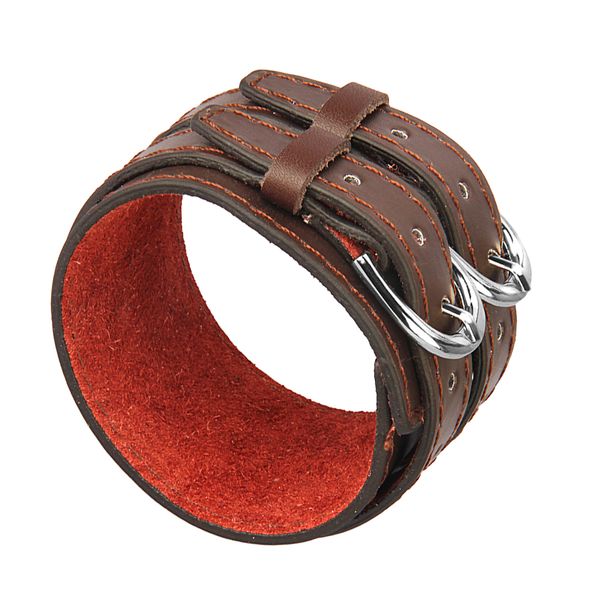 punk faux leather arm armor adjustable buckles gauntlet medieval wide bracers wristband protective cuff costumes, Silver
punk faux leather arm armor adjustable buckles gauntlet medieval wide bracers wristband protective cuff costumes, Silver