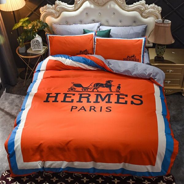 h bedding sets 4 pcs orange designer bedding fashion designer bed comforters sets cover 2020 new soft quality designer bed sheets
h bedding sets 4 pcs orange designer bedding fashion designer bed comforters sets cover 2020 new soft quality designer bed sheets