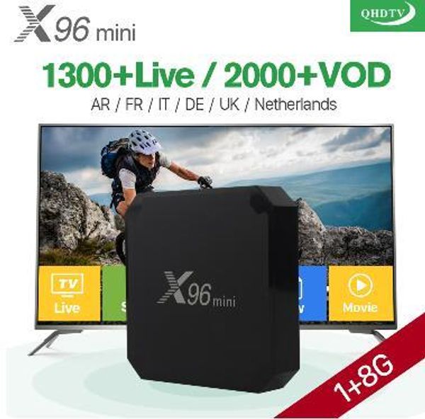1 год X96 mini Android 7.1 Smart IP TV Box 4K Quad Core 1 год Qhdtv Code Subscription Europe Channels X96mini французский арабс
1 год X96 mini Android 7.1 Smart IP TV Box 4K Quad Core 1 год Qhdtv Code Subscription Europe Channels X96mini французский арабс