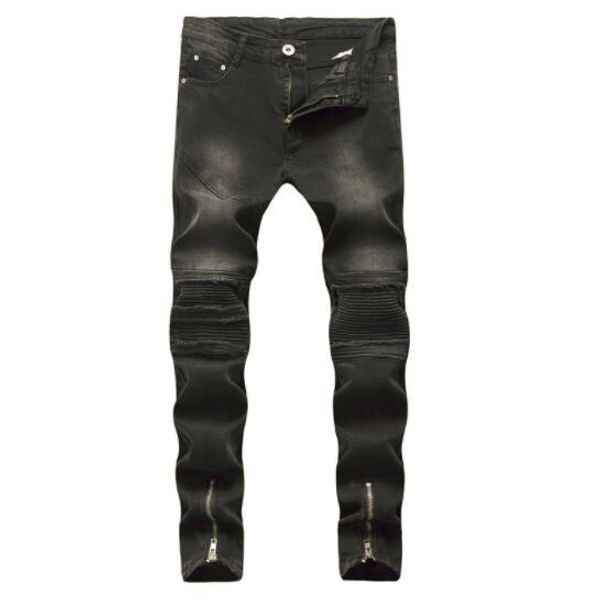hip hop men jeans casual denim distressed masculina men's slim jeans pants brand biker rock skinny rippe, Blue
hip hop men jeans casual denim distressed masculina men's slim jeans pants brand biker rock skinny rippe, Blue