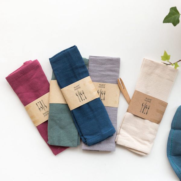 10 pieces set kitchen table mats cotton linen table napkin decorative placemats colorful solid color soft mat
10 pieces set kitchen table mats cotton linen table napkin decorative placemats colorful solid color soft mat