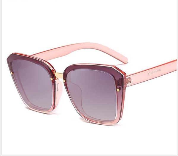new square large frame sunglasses korean fashion men's and women's universal sunglasses, White;black
new square large frame sunglasses korean fashion men's and women's universal sunglasses, White;black