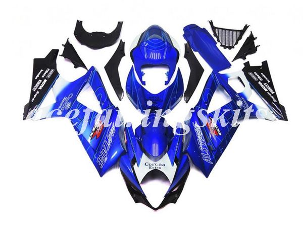 4 gifts new abs motorcycle full fairings set fit for suzuki gsx-r1000 k7 2007 2008 07 08 bodywork set custom blue luster
4 gifts new abs motorcycle full fairings set fit for suzuki gsx-r1000 k7 2007 2008 07 08 bodywork set custom blue luster