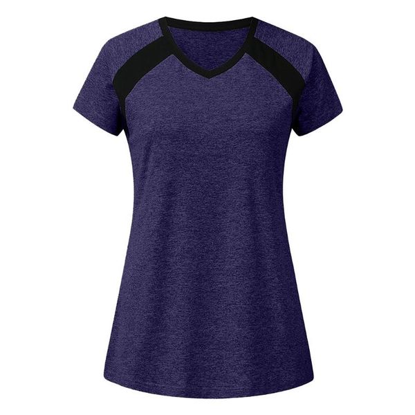 sagace womens blouse summer womens short sleeve pure color yoga sports t-shirt casual short sleeve sport yoga t-shirt blouse, Black;blue
sagace womens blouse summer womens short sleeve pure color yoga sports t-shirt casual short sleeve sport yoga t-shirt blouse, Black;blue