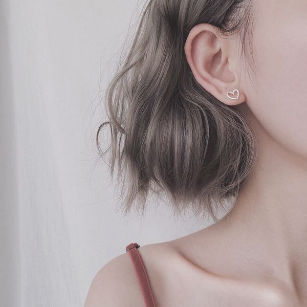 s1195 fashion jewelry s925 sterling sliver earrings cute hollowed heart stud earrings, Golden;silver
s1195 fashion jewelry s925 sterling sliver earrings cute hollowed heart stud earrings, Golden;silver