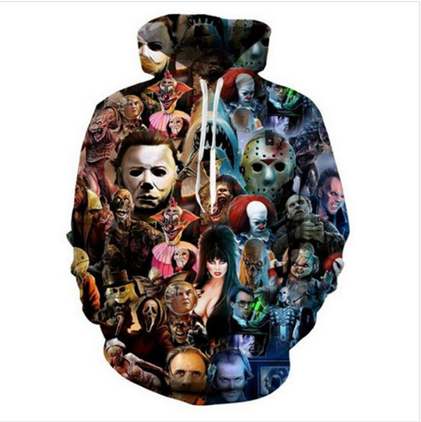 out fashion streetwear 3d hd print casual halloween characters hoodies sweatshirts men women hoodie jacket coat lms0101, Black
out fashion streetwear 3d hd print casual halloween characters hoodies sweatshirts men women hoodie jacket coat lms0101, Black