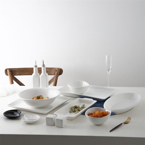 china wholesale custom logo white dinner set restaurant dinnerware set ceramic for weddings banquet
china wholesale custom logo white dinner set restaurant dinnerware set ceramic for weddings banquet