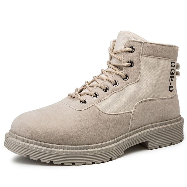 male ankle martin boots men outdoor fashion climbing hiking outing lace up casual work injected shoes injection footwear, Black
male ankle martin boots men outdoor fashion climbing hiking outing lace up casual work injected shoes injection footwear, Black