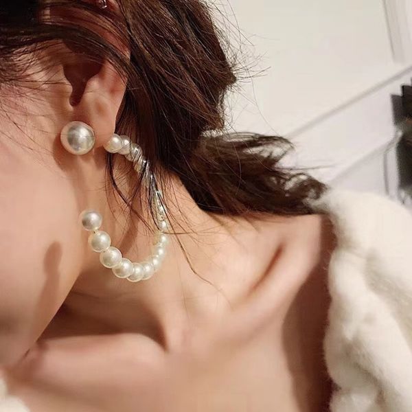 amorcome fashion classic metal round women cross hoop earrings korean personality simple circle pearl earrings jewelry, Golden;silver
amorcome fashion classic metal round women cross hoop earrings korean personality simple circle pearl earrings jewelry, Golden;silver