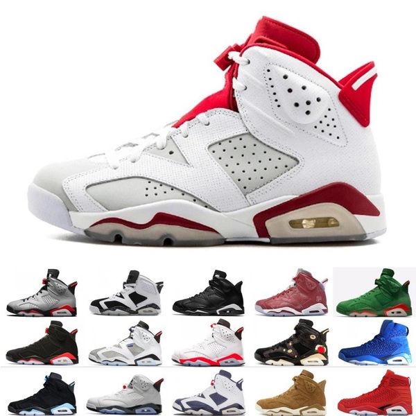 Best Quality 2019 Bred VI 6 6s Mens Basketball Shoes Infrared 23 3M Reflective Tinker Gatorade Green Blue Men Sport Sneaker Designer Trainer
Best Quality 2019 Bred VI 6 6s Mens Basketball Shoes Infrared 23 3M Reflective Tinker Gatorade Green Blue Men Sport Sneaker Designer Trainer