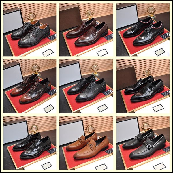 40ss with box 2019 mens party dress wedding shoes for man brand fashion designer oxford shoes large size 38-45, Black
40ss with box 2019 mens party dress wedding shoes for man brand fashion designer oxford shoes large size 38-45, Black