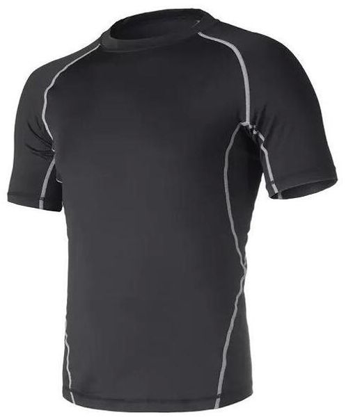 2019 men's tight clothes running short-sleeved quick-drying t-shirt 311, Black;blue
2019 men's tight clothes running short-sleeved quick-drying t-shirt 311, Black;blue