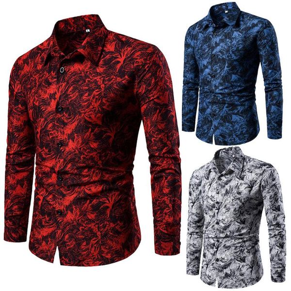 men's casual shirts 2021 style spring and summer pattern stand collar button long sleeve shirt drop, White;black
men's casual shirts 2021 style spring and summer pattern stand collar button long sleeve shirt drop, White;black
