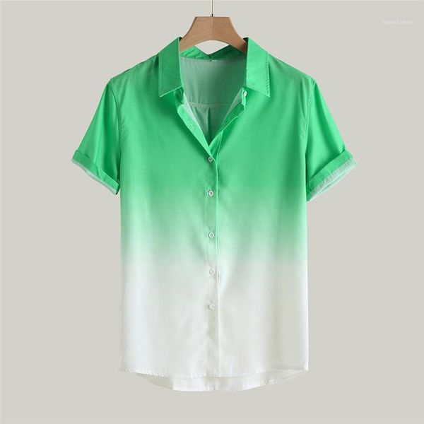 градиент однобортный turn down воротник mens tops casual мужская одежда лето дизайнер короткие рубашки с коротким рукавом, White;black
градиент однобортный turn down воротник mens tops casual мужская одежда лето дизайнер короткие рубашки с коротким рукавом, White;black