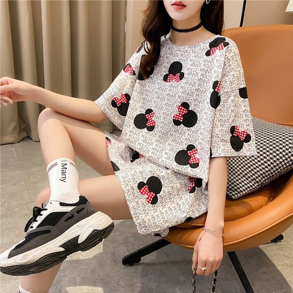short-sleeved women's 2020 printing loose midi ins super-fire middle-sleeved short-sleeved t-shirt t-shirt women's 2020 printing l, White
short-sleeved women's 2020 printing loose midi ins super-fire middle-sleeved short-sleeved t-shirt t-shirt women's 2020 printing l, White