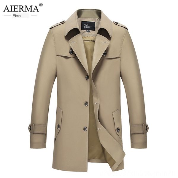 business lapel single-breasted midi casual men's business men's windbreaker lapel single-breasted midi casual windbreaker, Tan;black
business lapel single-breasted midi casual men's business men's windbreaker lapel single-breasted midi casual windbreaker, Tan;black
