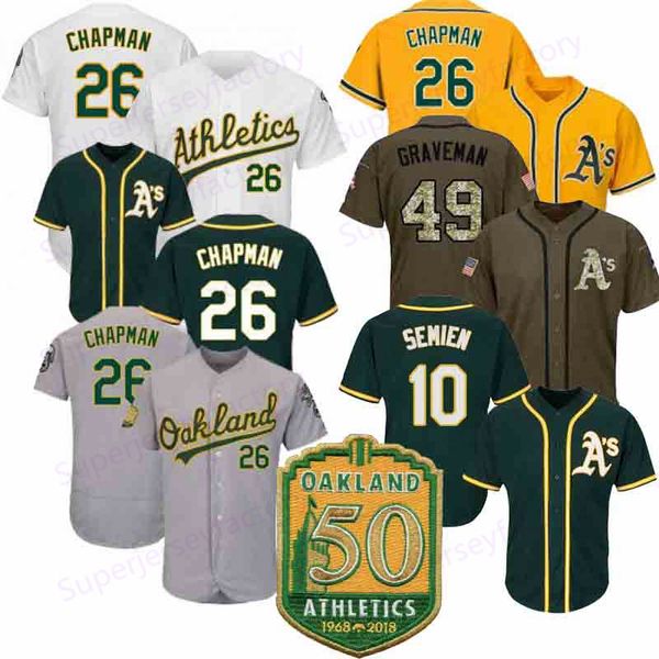 Men 49 Kendall Graveman 55 Sean Manaea Women/Youth 39 Blake Treinen 2 Khris Davis 18 Chad Pinder Jake Smolinski 50th Baseball Jerseys
Men 49 Kendall Graveman 55 Sean Manaea Women/Youth 39 Blake Treinen 2 Khris Davis 18 Chad Pinder Jake Smolinski 50th Baseball Jerseys
