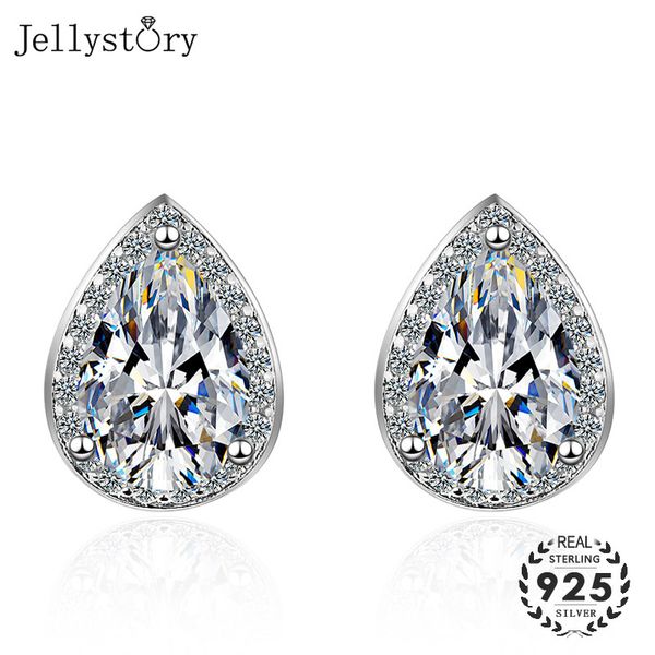 jellystory fashion 925 silver earrings for female water drop shape zircon gemstones stud earrings jewellery wedding party gifts, Golden;silver
jellystory fashion 925 silver earrings for female water drop shape zircon gemstones stud earrings jewellery wedding party gifts, Golden;silver