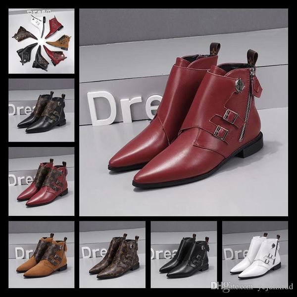 brand desert short boots leather nkle boots women high heel 8cm chunky heel winter luxuries women shoes martin boots design 35-41, Black
brand desert short boots leather nkle boots women high heel 8cm chunky heel winter luxuries women shoes martin boots design 35-41, Black