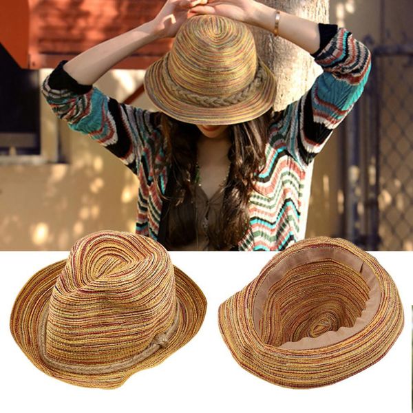 fashion 2019 summer style women ladies foldable hat floppy beach hat sun straw hat cap #3-4, Blue;gray
fashion 2019 summer style women ladies foldable hat floppy beach hat sun straw hat cap #3-4, Blue;gray