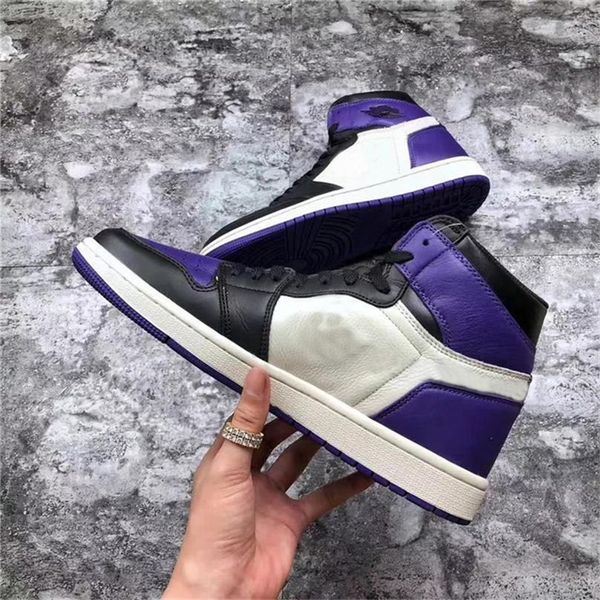 2018 release 1 high og court purple pine green 1s basketball shoes for men authentic quality 555088 -501 outdoor sports sneakers with box, Black
2018 release 1 high og court purple pine green 1s basketball shoes for men authentic quality 555088 -501 outdoor sports sneakers with box, Black