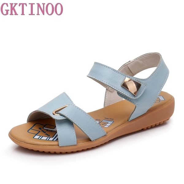 gktinoo genuine leather women flat sandals plus size 34-43 new fashion casual solid buckle strap woman shoes summer footwear, Black
gktinoo genuine leather women flat sandals plus size 34-43 new fashion casual solid buckle strap woman shoes summer footwear, Black
