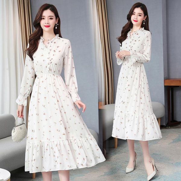 2020 vintage female white chiffon midi dresses spring summer 4xl plus size long sleeve dress elegant women bodycon party vestido, Black;gray
2020 vintage female white chiffon midi dresses spring summer 4xl plus size long sleeve dress elegant women bodycon party vestido, Black;gray