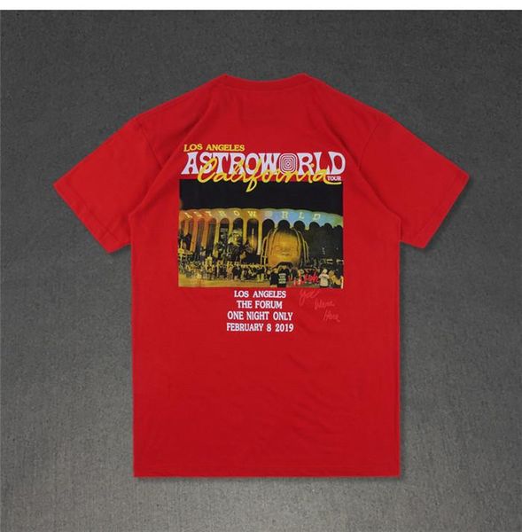 mens summer designer tshirts crew neck short sleeve fashion homme clothing astroworld la casual apparel, White;black
mens summer designer tshirts crew neck short sleeve fashion homme clothing astroworld la casual apparel, White;black