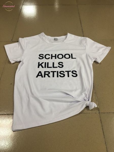 школа убийства художников двойного смешного письмо t shirt школа слоган grunge 90с молодежь прохладные вершины эстетическое убийств quote ar, White
школа убийства художников двойного смешного письмо t shirt школа слоган grunge 90с молодежь прохладные вершины эстетическое убийств quote ar, White