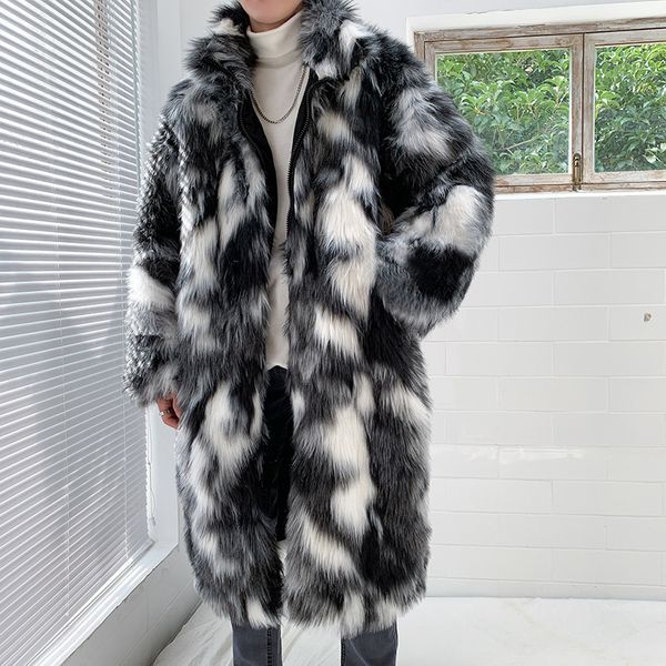 male winter spring imitation mink coat large size turn down collar man faux fur coats mix color mens fur outcoats clothes m-3xl, Black
male winter spring imitation mink coat large size turn down collar man faux fur coats mix color mens fur outcoats clothes m-3xl, Black