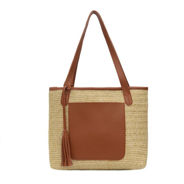 female bag 2019 new large capacity straw bag fashion shoulder handbag ladies hand casual shopping pack
female bag 2019 new large capacity straw bag fashion shoulder handbag ladies hand casual shopping pack