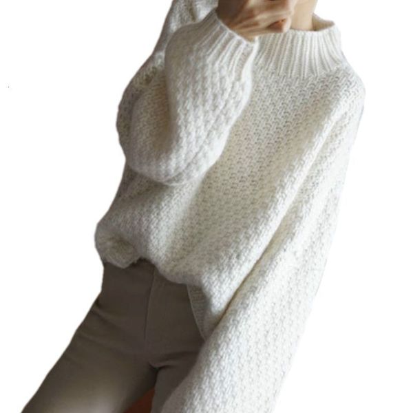 half height collar, sweater, lazy lazy woman, shorts, sweater, loose winter bubble fist, Black
half height collar, sweater, lazy lazy woman, shorts, sweater, loose winter bubble fist, Black