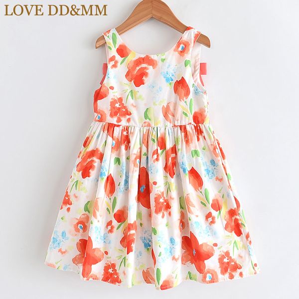 love dd&mm girls dresses 2020 summer new children's wear girls sweet full printed ink flower back bow beautiful vest dress, Red;yellow
love dd&mm girls dresses 2020 summer new children's wear girls sweet full printed ink flower back bow beautiful vest dress, Red;yellow