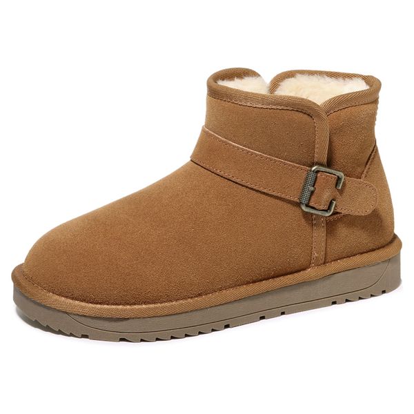 new fashion women winter outdoor snow boots flat bottomed cotton shoes suede warm leather short boots winter women 3-8, Black
new fashion women winter outdoor snow boots flat bottomed cotton shoes suede warm leather short boots winter women 3-8, Black