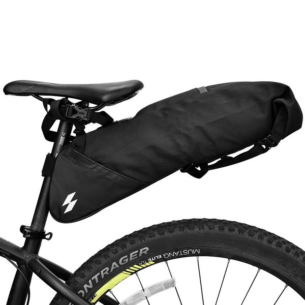 

sahoo 131414l-a-sa 10l waterproof cycling bicycle bike saddle bag seat tail rear bag pack mtb storage pouch carrier