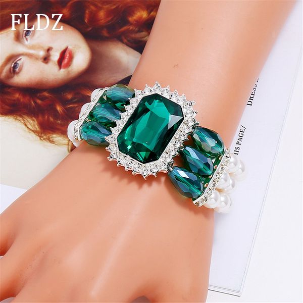 imitation pearl bracelets for women rectangle big crystal decoration elastic force bracelet 2019 new fashion jewelry accessories, Golden;silver
imitation pearl bracelets for women rectangle big crystal decoration elastic force bracelet 2019 new fashion jewelry accessories, Golden;silver