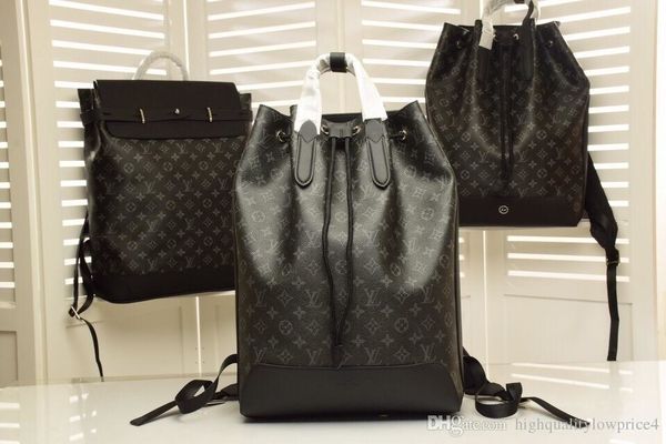classic black letter canvas with real leather men backpack women clutch bag fashion women handbags n40527
classic black letter canvas with real leather men backpack women clutch bag fashion women handbags n40527