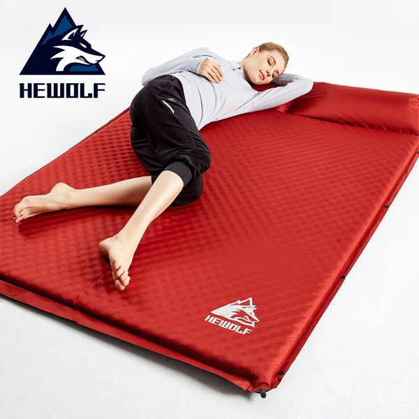 hewolf 188x130x5cm automatic inflatable tent camping mat with air pillow outdoor hiking travel mat baby home park play mattress
hewolf 188x130x5cm automatic inflatable tent camping mat with air pillow outdoor hiking travel mat baby home park play mattress