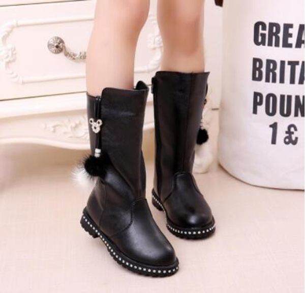 fashion fur ball children shoes girls boots pu leather big kids ankle martin boots winter plush girls princess shoes, Black;grey
fashion fur ball children shoes girls boots pu leather big kids ankle martin boots winter plush girls princess shoes, Black;grey