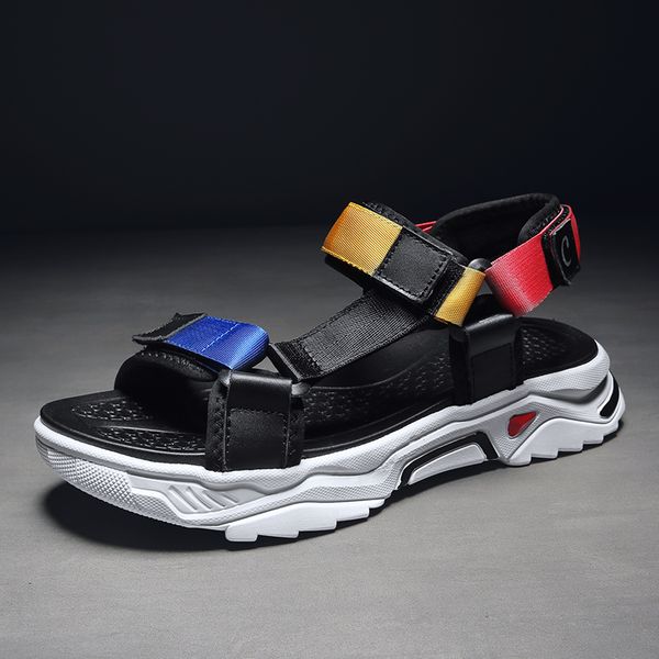 2020 new men's sandals lightweight outdoor wading men shoes breathable non-slip beach sandal male casual summer shoe cushioning, Black
2020 new men's sandals lightweight outdoor wading men shoes breathable non-slip beach sandal male casual summer shoe cushioning, Black