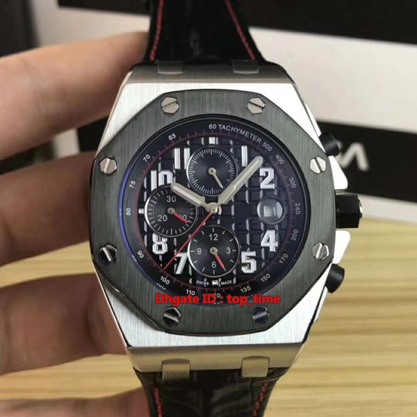 new 6 style watch 42mm date automatic mens watch 26470so 316l steel case black dial leather strap gents watches, Slivery;brown
new 6 style watch 42mm date automatic mens watch 26470so 316l steel case black dial leather strap gents watches, Slivery;brown